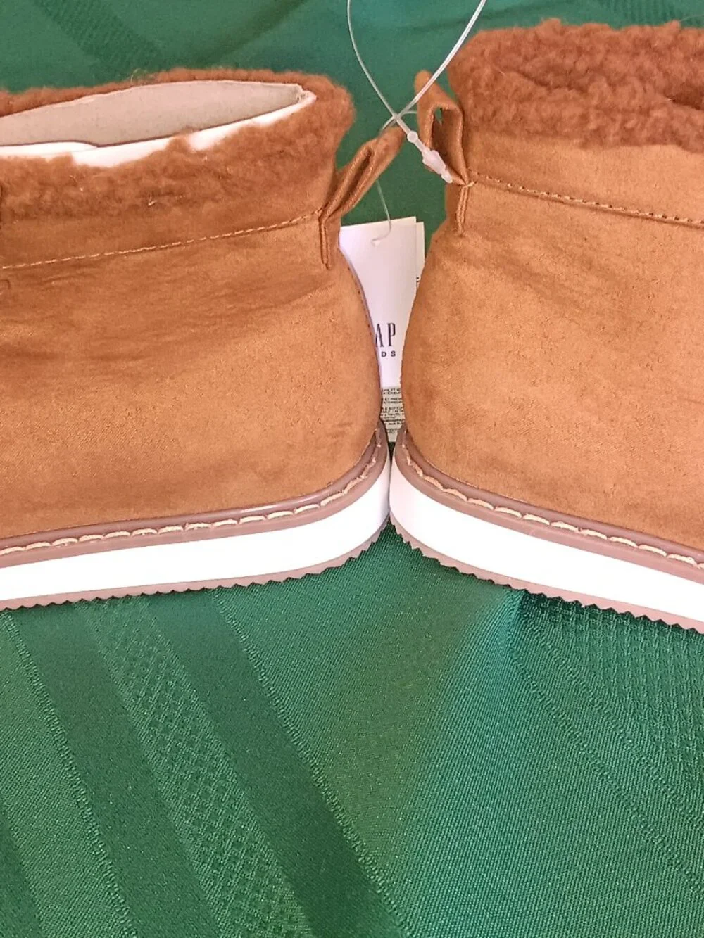 Gap Kids Boys Brown Casual Lace Up Boots Size 12 NEW $54.95